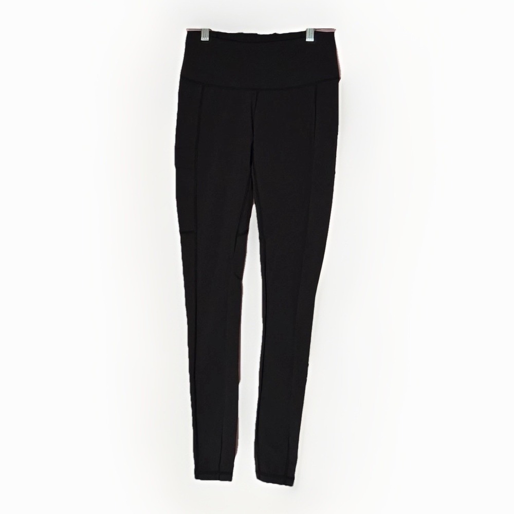 KUHL Womens Traverse Leggings‎ Pants XS Black 6322 High Rise Pocket Activewear